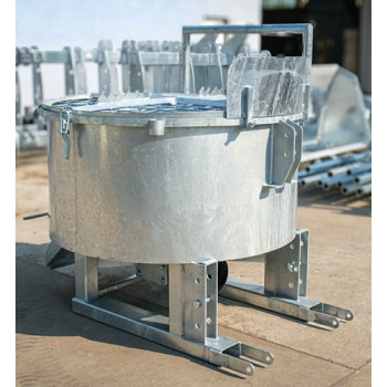 HORGANYZOTT PRÉMIUM MINŐSÉG! L-BK-1200 Betonkeverő, takarmánykeverő, 1200 l-es, kardán meghajtás